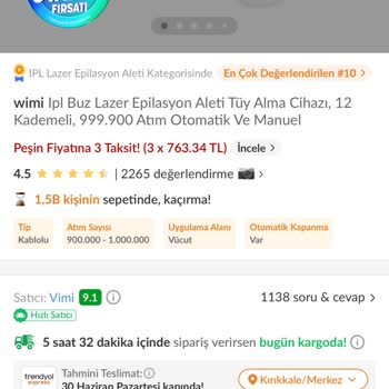 Lazer Makinası Beklentimi Karşılamadı, Çözüm Bekliyorum
