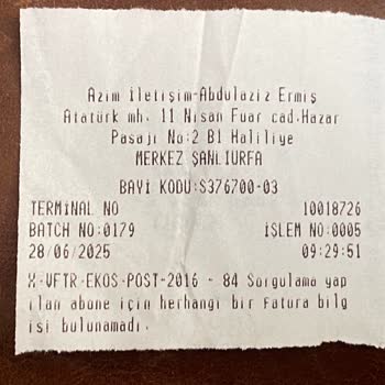 E-Devlet'te Görünen Vodafone Borcu Hakkında Bilgi Alamıyorum