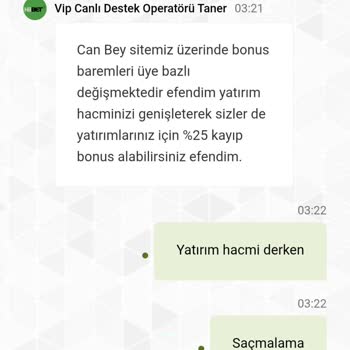 Kazandığım Paranın Ödenmemesi Ve Bonus Hakkımın Düşürülmesi