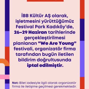 İptal Edilen Festival Ve Para İadesi Endişesi