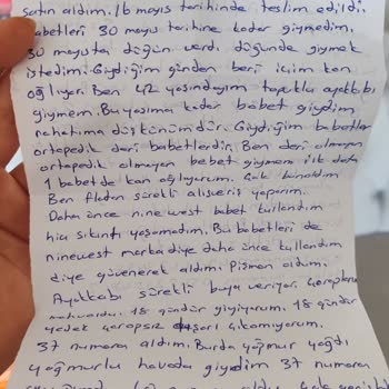 İade Edilen Ayakkabım Yerine Başka Birinin Ürünü Geldi