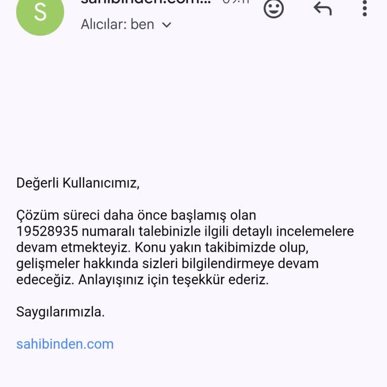 Sahibinden.com'da İlan Adres Değişikliği Sorunu Ve İade Sürecinde Oyalama