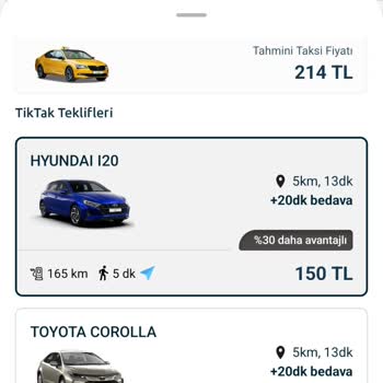 Tiktak Uygulamasında Fiyat Artışı Ve Konum Sorunlarıyla Yaşanan Mağduriyet