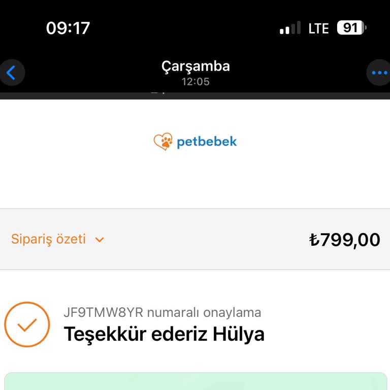 Siparişime Onay Ve Yanıt Alamıyorum