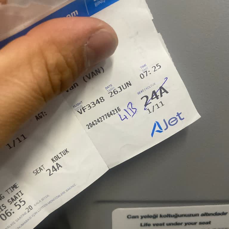 AJet Assigned Me and My Daughter Separate Seats Under Same PNR