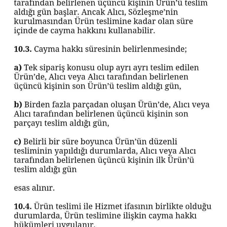 Aldığım Yazıcıyı Koşulsuz İade Edemiyorum