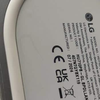 Sıfır Aldığım Projeksiyon Hem Arızalı Hem Hasarlı Teslim Edildi