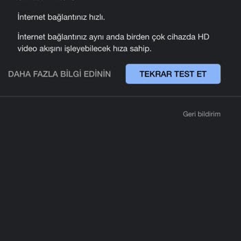 Taahhüt Edilen Hızın Çok Altında İnternet Hizmeti