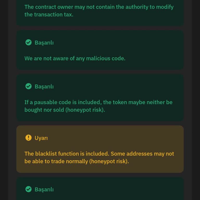 Pancakeswap'ta Ön Satış Coinimi Satamıyorum Sürekli Hata Veriyor