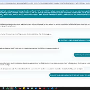 Amazon'da Promosyon Kodu Sorunu Ve Kampanya Mağduriyeti