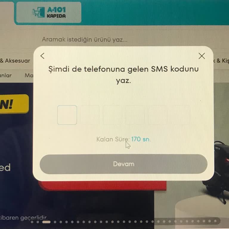 Doğrulama Kodu Gelmiyor, Satın Alma İşlemi Yapılamıyor