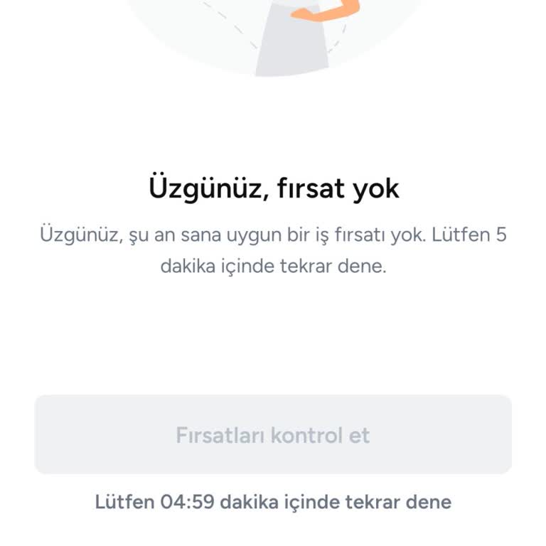 Bakiyem Olmasına Rağmen Uygulamada İş Fırsatları Görünmüyor