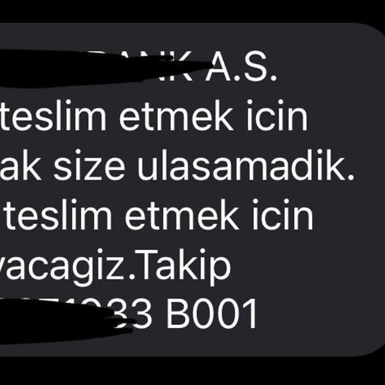 Kargo Teslim Edilmedi, İletişim Ve Bilgilendirme Tamamen Yetersiz