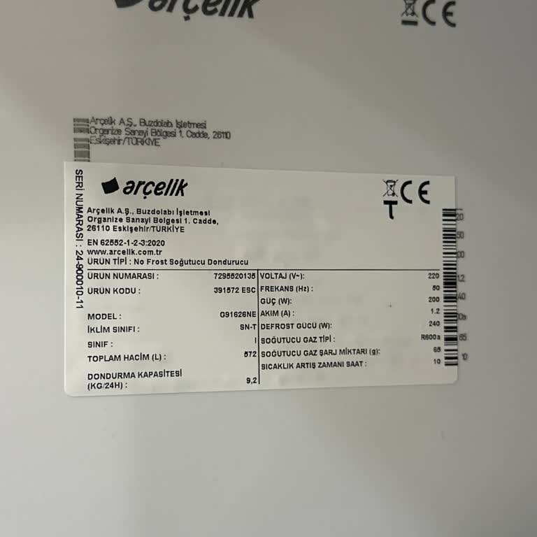 Arçelik Buzdolabında Sürekli Arıza Ve Yetersiz Servis Deneyimi