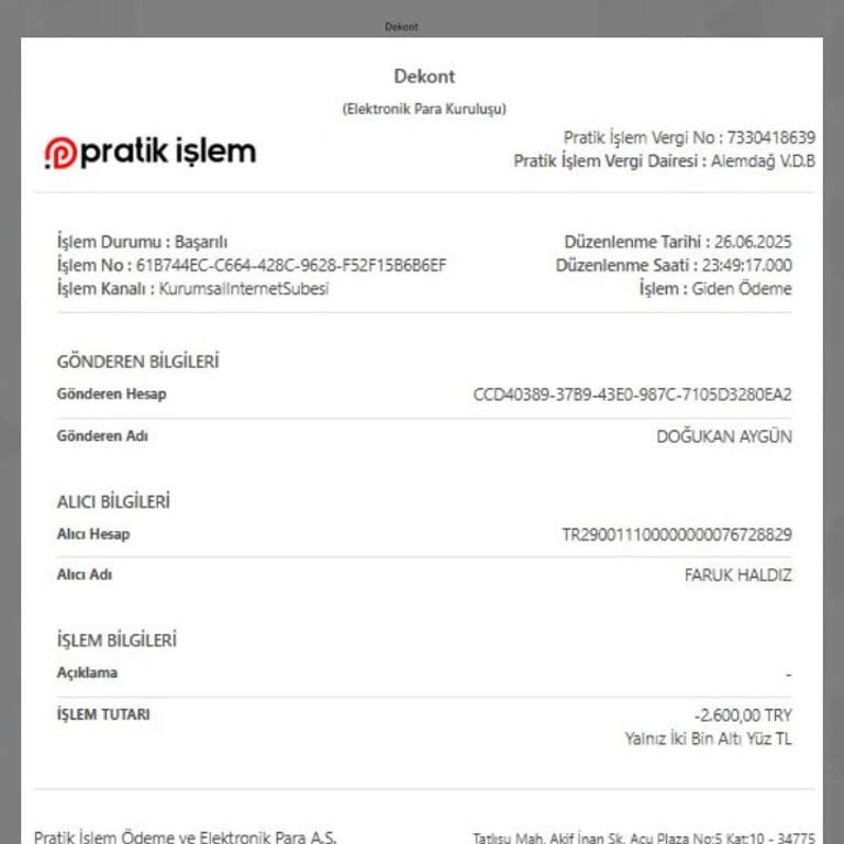 Çekilen Paranın Hesaba Geçmemesi Ve İletişim Sorunları