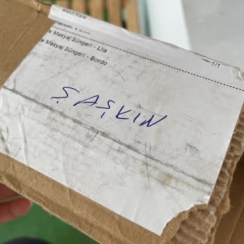 Kargom Açılmış Ve Kontrol Edilmiş Şekilde Teslim Edildi
