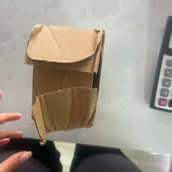 Kargom Açılmış Ve Kontrol Edilmiş Şekilde Teslim Edildi
