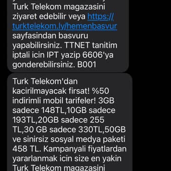 Tanıtım Mesajları İptal Edilmiyor Sürekli Rahatsız Ediliyorum