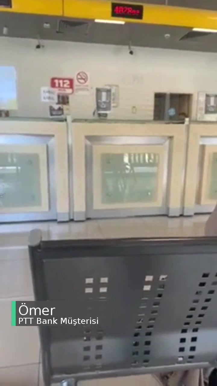 PTT Bank Çalışanlarının Umursamazlığı videonun kapak resmi