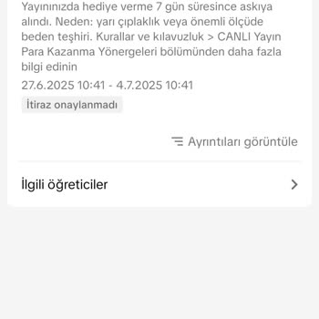 Hediye Özelliğim Sürekli Askıya Alınıyor, Mağdurum!