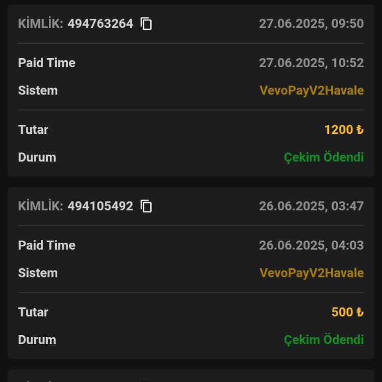 Vaycasino Yanlış IBAN'a Yapılan Ödeme Nedeniyle Mağduriyet