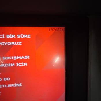 ATM Para Yatırma İşleminde Paramın Alınması Ve 22 Gündür Çözüm Olmaması
