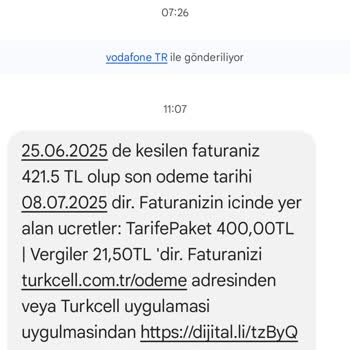 Faturasız Hatta Geçişte Sürpriz Yüksek Fatura Şoku