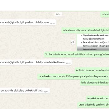 İade Talebim Reddediliyor, İletişim Sağlanamıyor