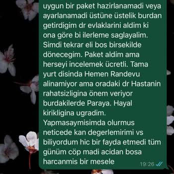 Acibadem Kartal schlechte Betreuung und fehlende Lösungen, enttäuschender Service