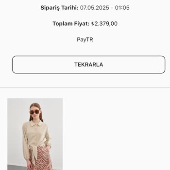 Yeni Alınan Kıyafetin İlk Saatte Sökülmesi Ve Firma İlgisizliği