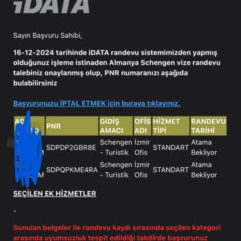 Schengen Randevu Ataması Yapılmıyor, Mağduriyet Yaşıyorum