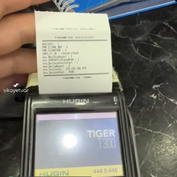 Hugin Pos Cihazı Çok Kötü