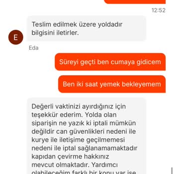 Siparişim Teslim Edilmedi, İptal Edilemiyor Ve Mağdur Edildim