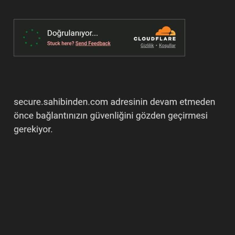 Sahibinden Sitesine Erişim Sorunu Ve Doğrulama Hatası Mağduriyeti