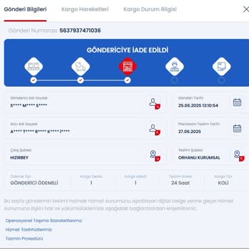 Kırık Teslimat Ve Geciken İade Nedeniyle Mağduriyet