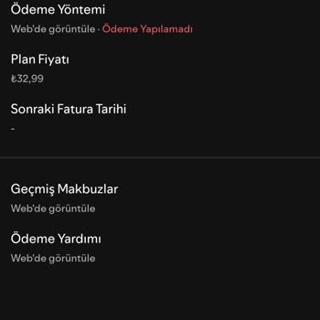 Papara Kartımla Spotify Ödemesi Yapılamıyor, Müşteri Hizmetlerine Ulaşamıyorum