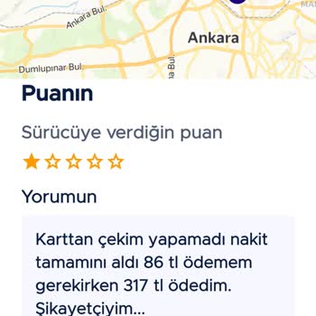 BiTaksi İndirimi Uygulanmadı, Fazla Ücret Alındı Ve Destek Sağlanmadı