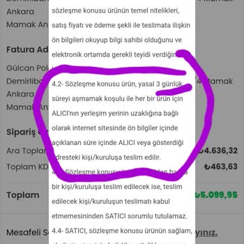 İptal Edilen Siparişime Rağmen Zorla Satış Ve Yetersiz Müşteri Hizmeti