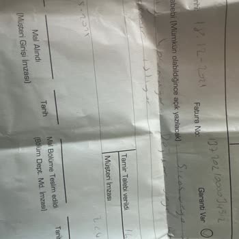 Termos Garanti Sürecinde Yaşanan Sorunlar