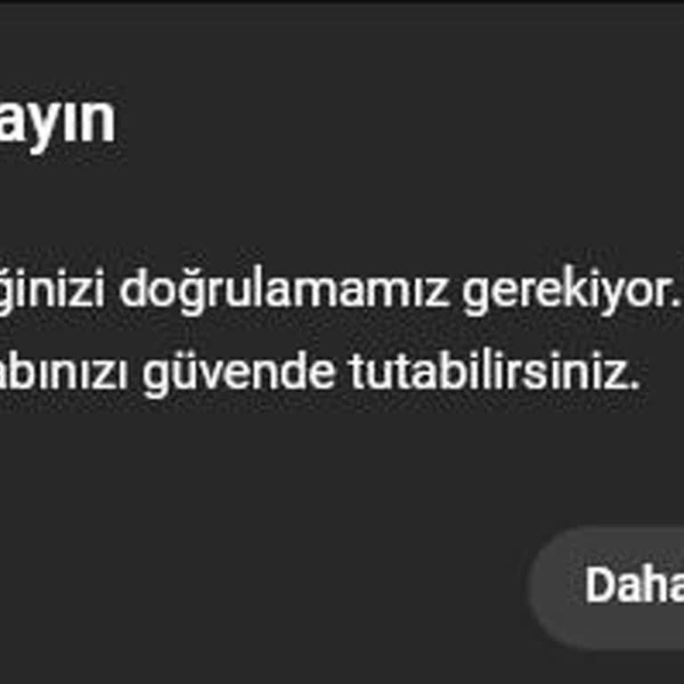 Sürekli Kimlik Doğrulama Hatası Mağduriyeti