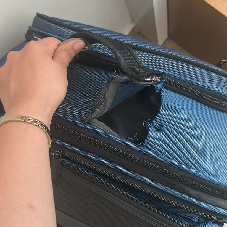 AJet Damaged My Luggage but Gave No Refund or Replacement