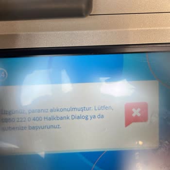 ATM'de Yutulan Para Ve Çözülmeyen Sorun