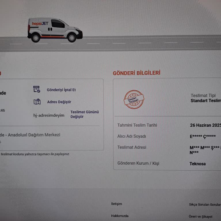 Hepsijet Kargo İle Teslimat Gecikti, Muhatap Bulunamıyor