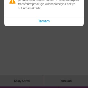 Enpara.com'da EFT İşlemi Sonrası Parama El Konuldu, Mağdur Oldum