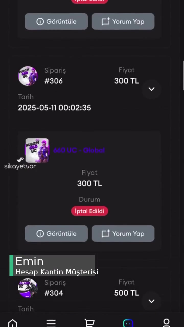 Hesap Kantin UC Yükleme Sorunu videonun kapak resmi