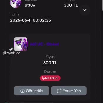 Hesap Kantin UC Yükleme Sorunu