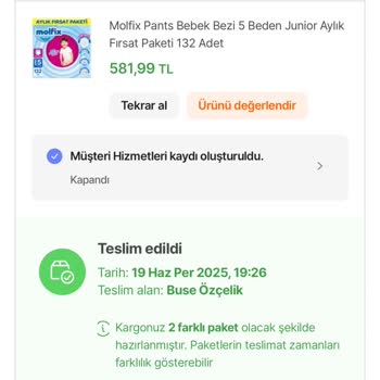 Molfix 5 Numara Bezde Sızdırma Ve Baskı Hatası Mağduriyeti