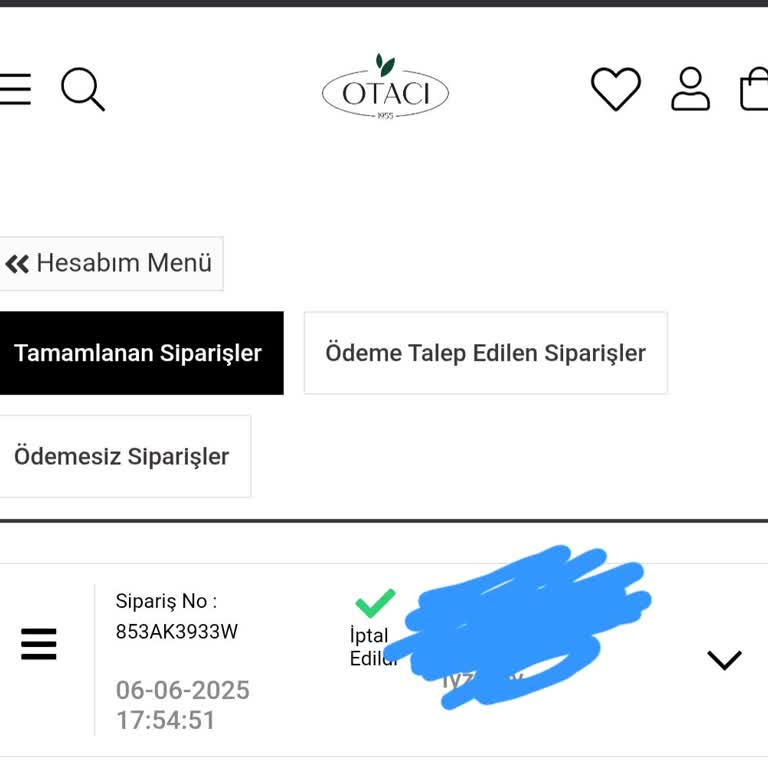 İndirimli Aldığım Ürünlerim Sipariş İptaliyle Mağdur Oldum