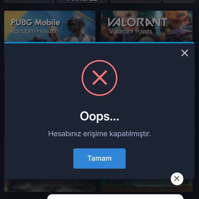 Hesabım Uyarı Olmaksızın Kapatıldı Ve Destek Süreci Yetersizdi