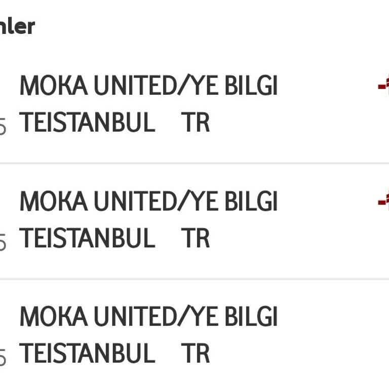 Bilgim Dışında Vodafone Pay Kartımdan Para Çekildi